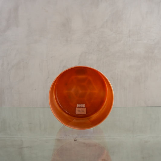 Crystal singing bowl 158178, facing view
