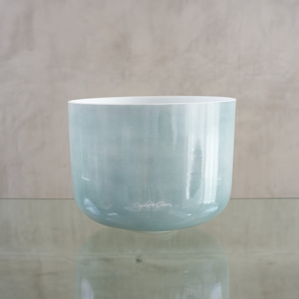 Crystal singing bowl 158368, alternate view