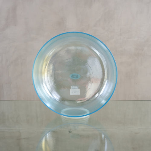 Crystal singing bowl 158441, facing view
