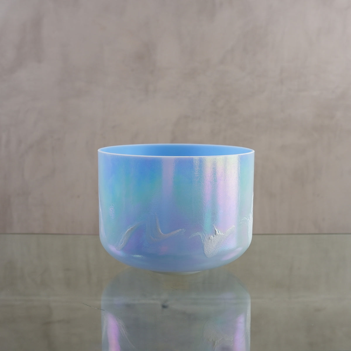 Crystal singing bowl 158998, alternate view