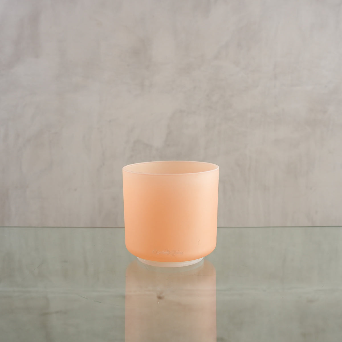 Crystal singing bowl 159530, alternate view