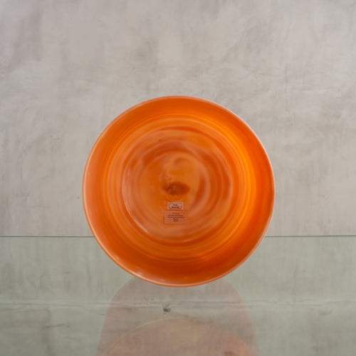 Crystal singing bowl 160105, facing view