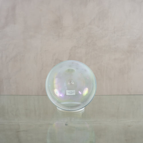 Crystal singing bowl 161557, facing view
