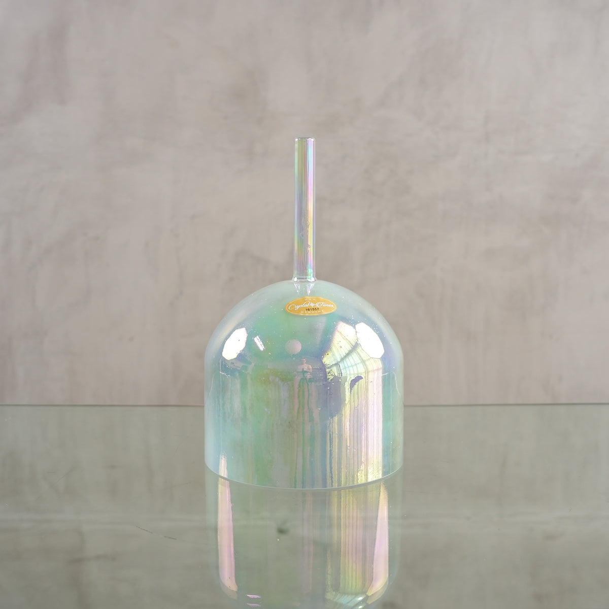 Crystal singing bowl 161557, alternate view