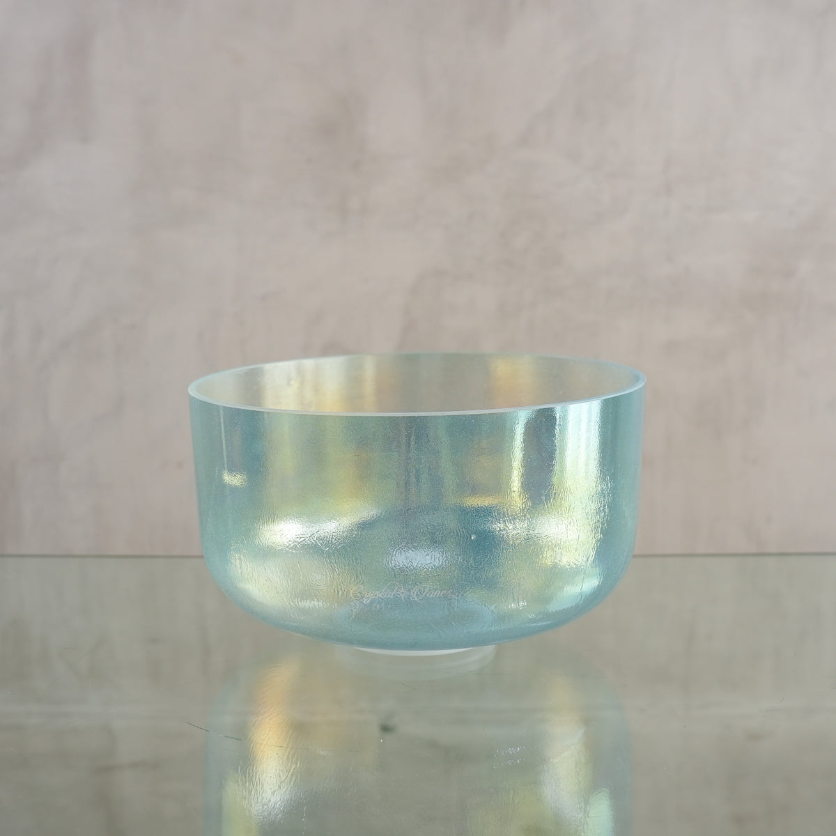 Crystal singing bowl 161572, alternate view