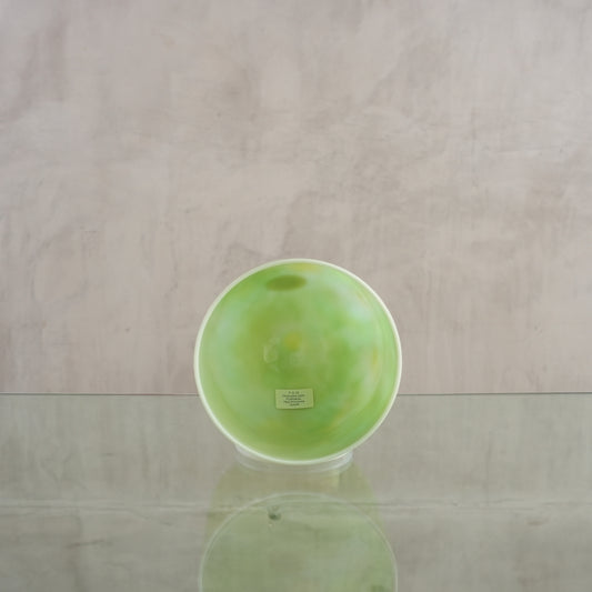 Crystal singing bowl 162499, facing view