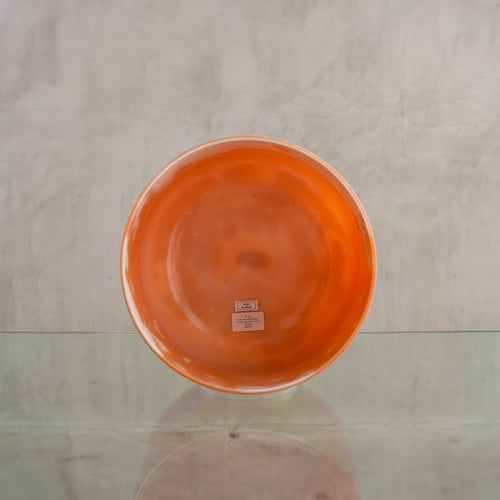 Crystal singing bowl 162553, facing view