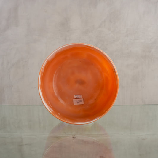 Crystal singing bowl 162553, facing view