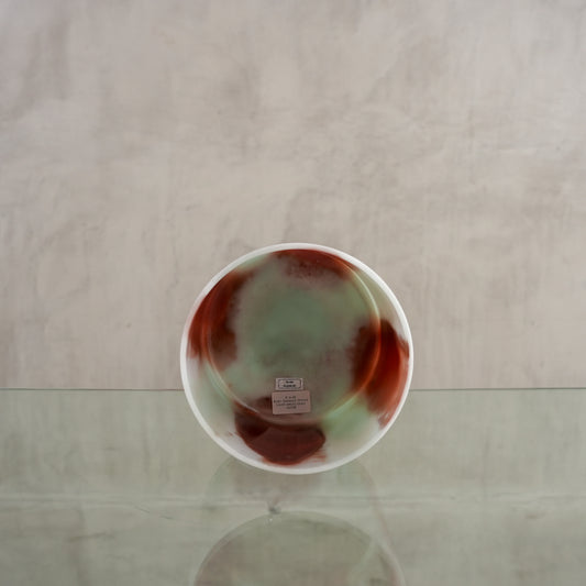 Crystal singing bowl 163228, facing view