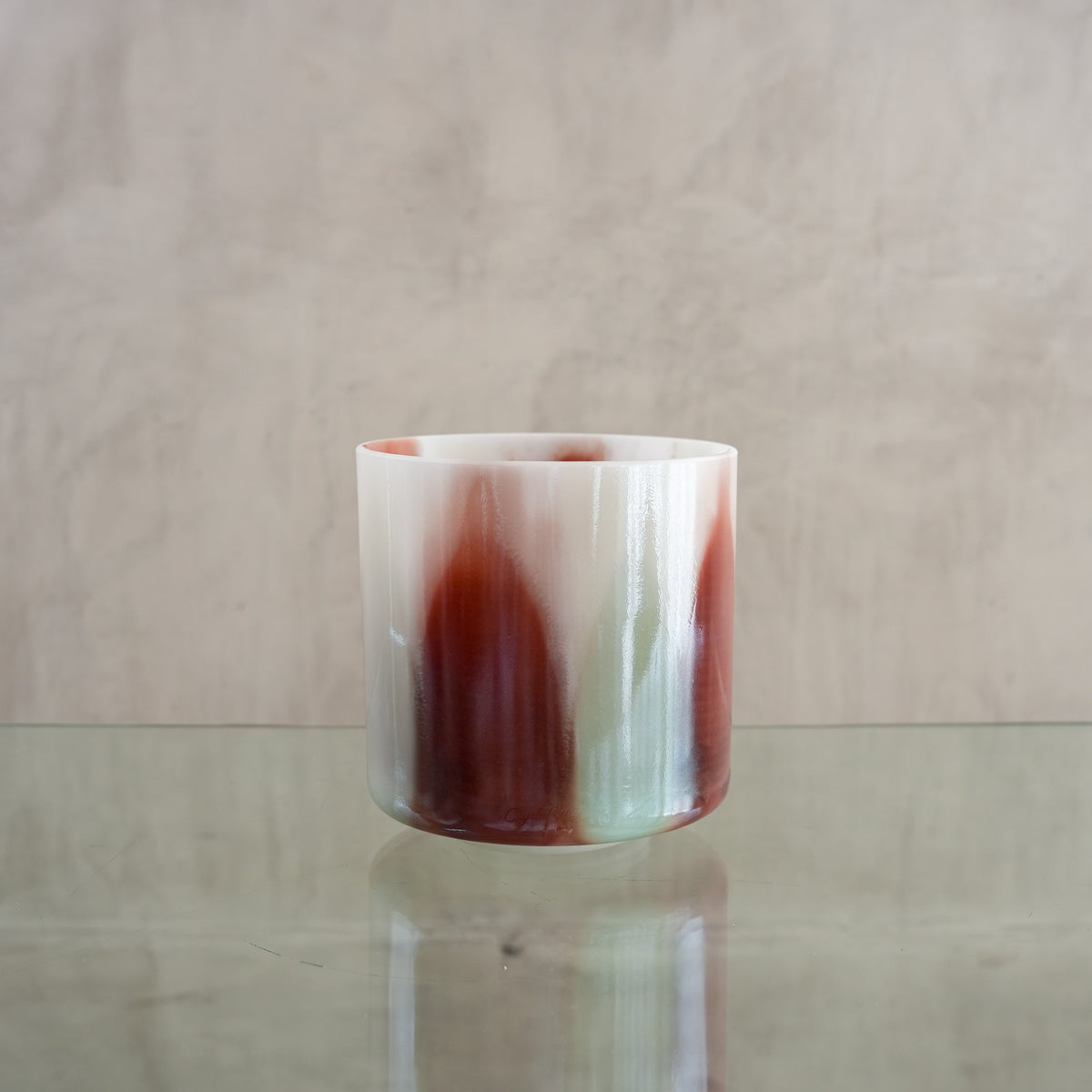 Crystal singing bowl 163228, alternate view