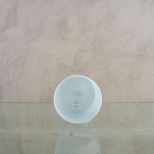 Crystal singing bowl 163341, facing view