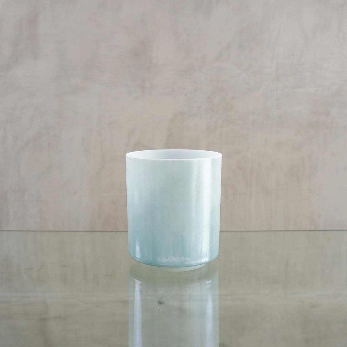 Crystal singing bowl 163341, alternate view