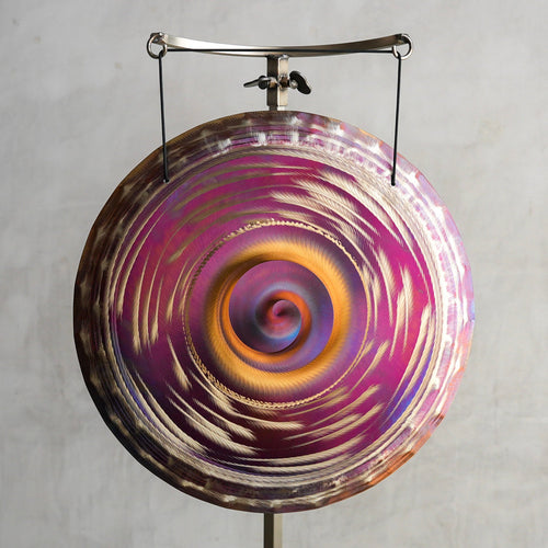 Grotta Sonora 19 in Handheld Gong D#-35 3rd Octave 152Hz | 190027
