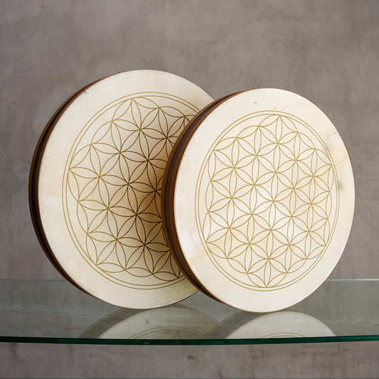 Meinl Sonic Energy Mahogany Flower of Life Wave Drum