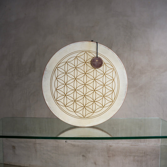 Meinl Sonic Energy Mahogany Flower of Life Wave Drum
