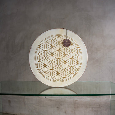 Meinl Sonic Energy Mahogany Flower of Life Wave Drum