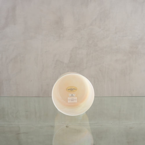 Crystal singing bowl 200044, facing view