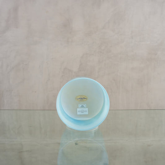Crystal singing bowl 200106, facing view