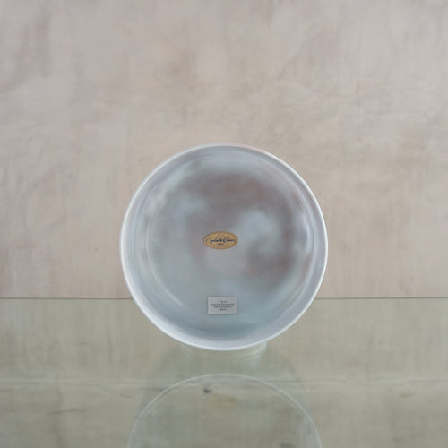 Crystal singing bowl 200223, facing view
