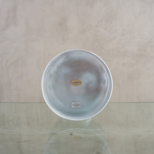 Crystal singing bowl 200223, facing view