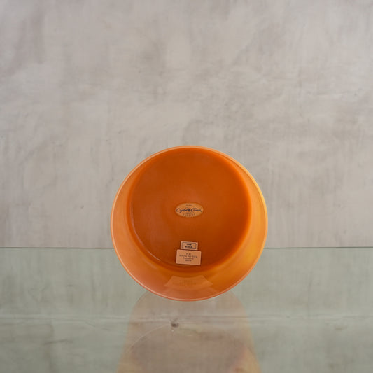 Crystal singing bowl 200275, facing view