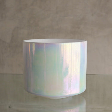 Crystal Tones Alchemy Bowl 8" E+40 Mother of Platinum | 153062