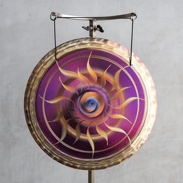 Grotta Sonora 19" Handheld Gong A#+25 (2) 122Hz | 190045