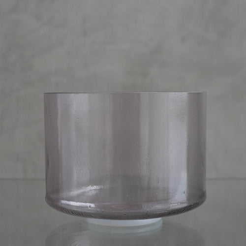 Crystal Tones Alchemy Bowl 9 in C0 Lavender Aura Gold 155825
