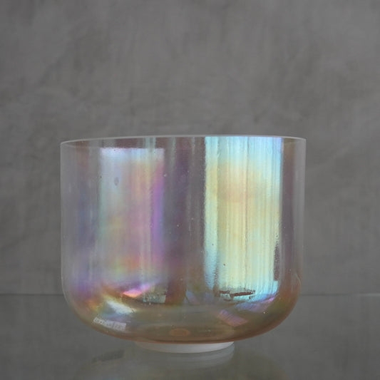 Crystal Tones Alchemy Bowl 10 in F#+20 Platinum, Grandmother Base 157345