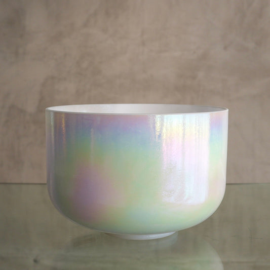 Crystal Tones Alchemy Bowl 10 in B-10 Mother of Platinum - 156019