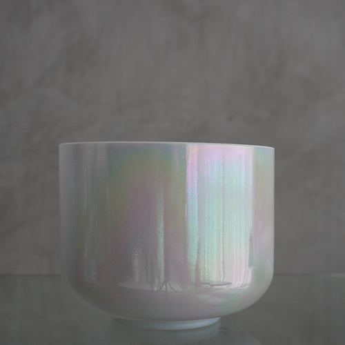 Crystal Tones Alchemy Bowl 10 in A+15 Mother Of Platinum | 156816