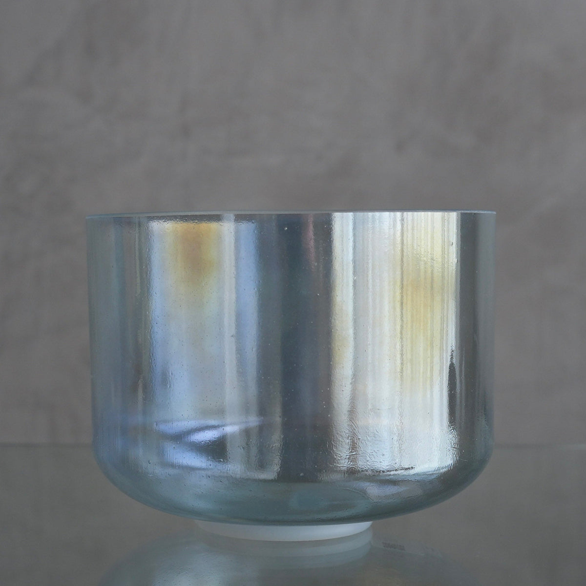 Crystal Tones Alchemy Bowl 10 in A0 Aqua Aura Gold 155924