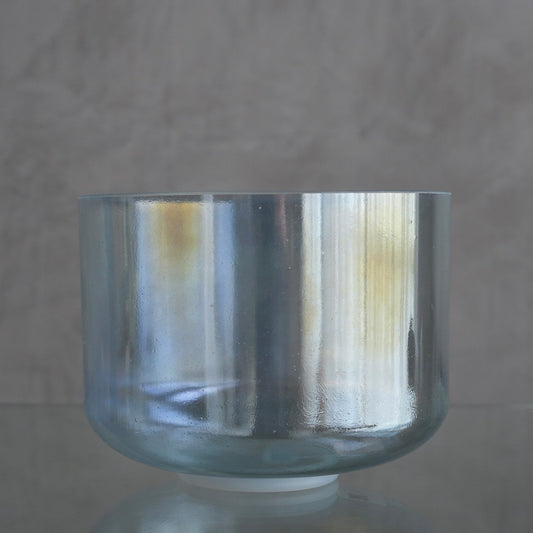 Crystal Tones Alchemy Bowl 10 in A0 Aqua Aura Gold 155924