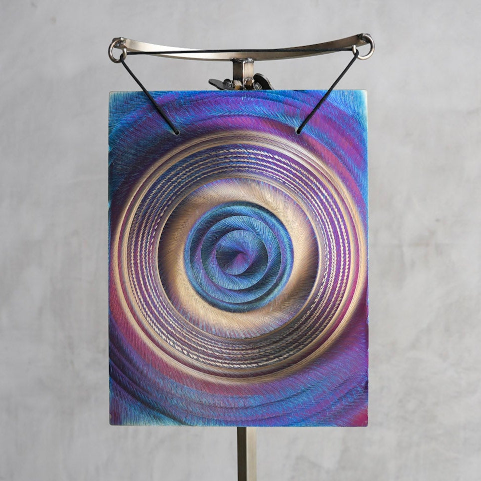 Grotta Sonora Mini Plate Gong C/C# Flux 2nd 68Hz | 114