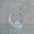 6" G# - 5 Tesseract Salt, Platinum 120818 - The Sound Healing Studio