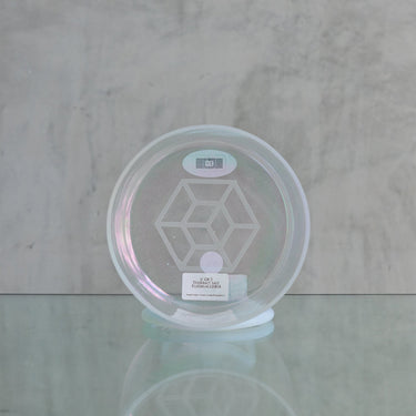 6" G# - 5 Tesseract Salt, Platinum 120818 - The Sound Healing Studio