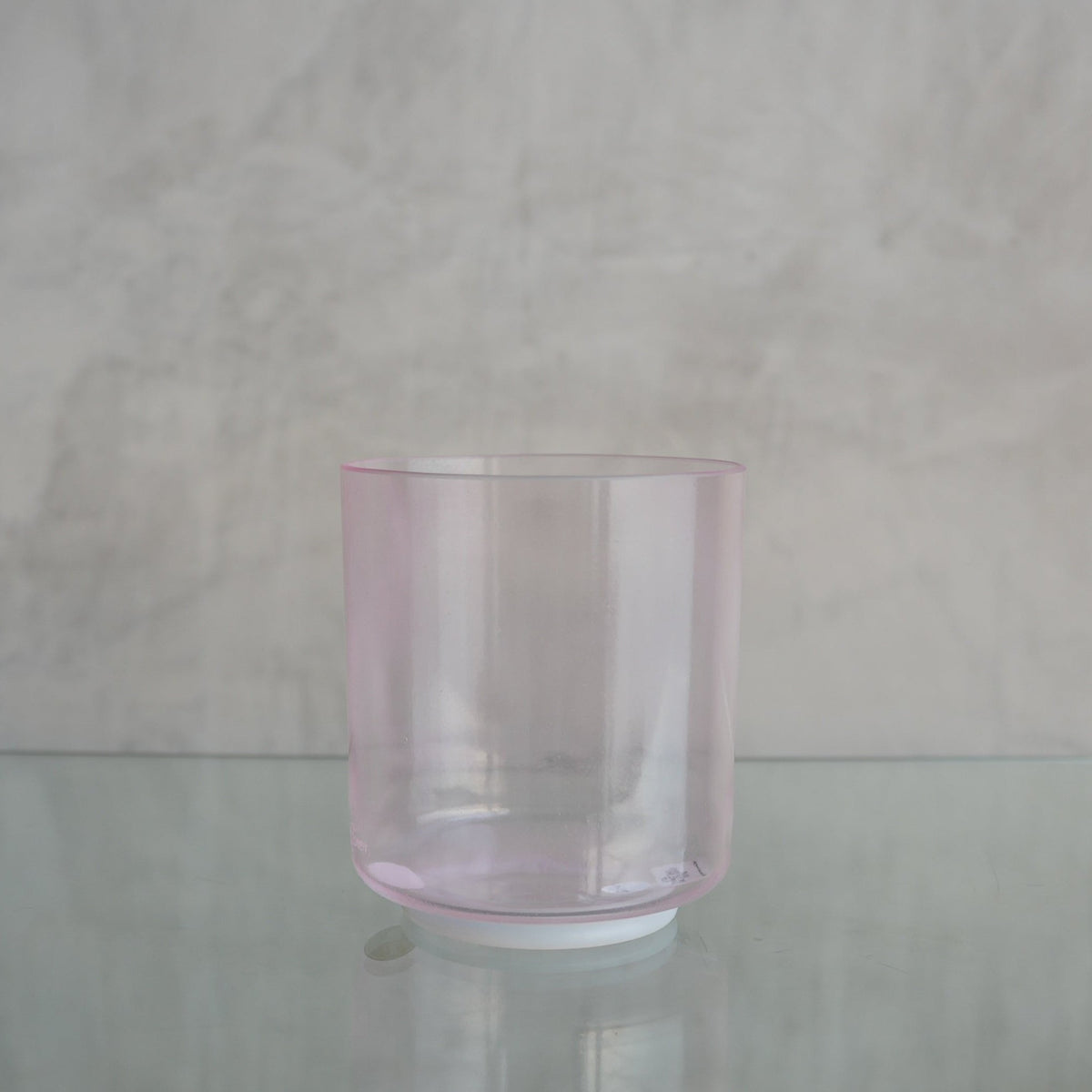 6 in GO Tesseract Salt, Pink Aura Gold Bowl - 131762 - OSO Sound Healing
