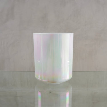 Crystal Tones Alchemy Bowl 8" C+5 Yagna, Platinum Tall | 150034