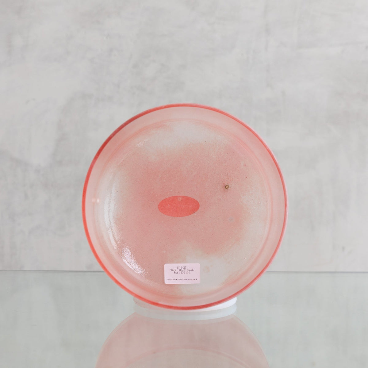 8 in E - 25 Pink HImalayan Salt 132136 - OSO Sound Healing