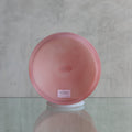 8" G - 5 Pink Himalayan Salt Frosted Inside 94206 - The Sound Healing Studio