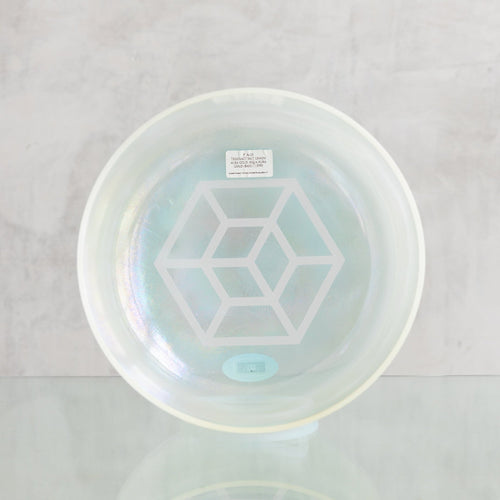 9 in A+10 Tesseract Salt Lemon Aura Gold Aqua Aura Gold Base 113990 - OSO Sound Healing