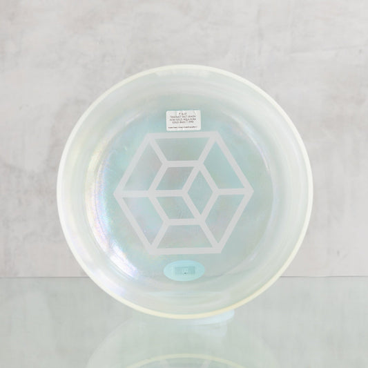 9 in A+10 Tesseract Salt Lemon Aura Gold Aqua Aura Gold Base 113990 - OSO Sound Healing