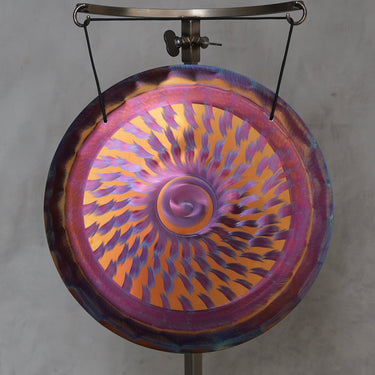 Grotta Sonora 15″ Handheld Gong F#-40 180Hz | 150014