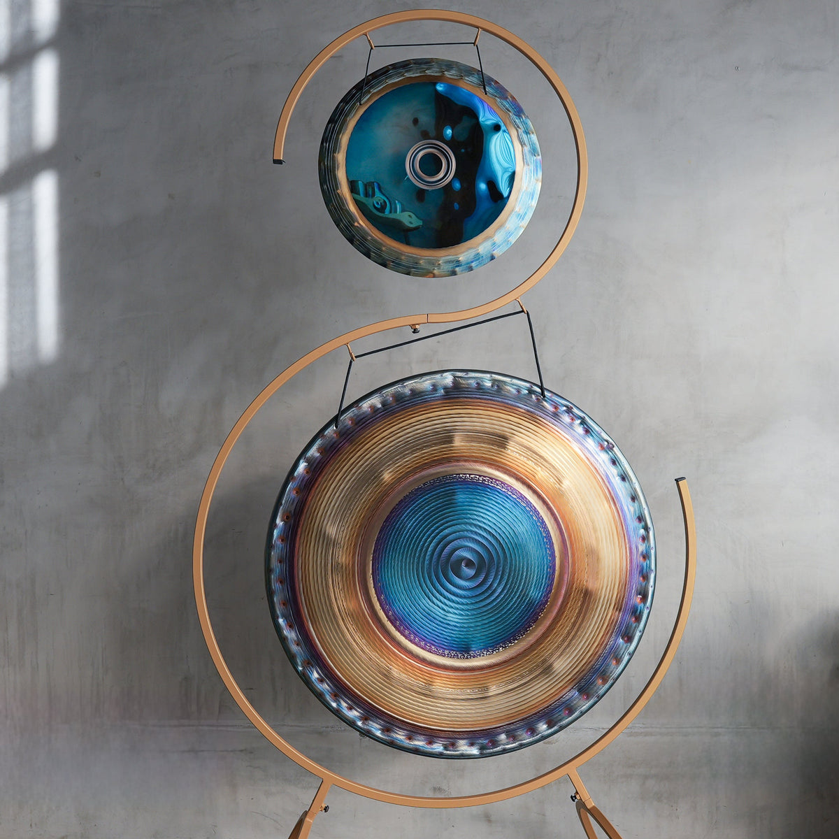 Grotta Sonora Harmonized Gong Set 106 - Sunlight Depths