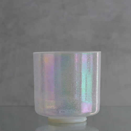 Crystal Tones Alchemy Bowl 6 in G#-10 Platinum - 149402