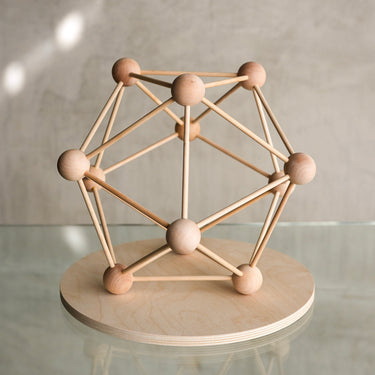 Spiral Sounds® Geometric Stand - Twenty Planes for Large Rainstick