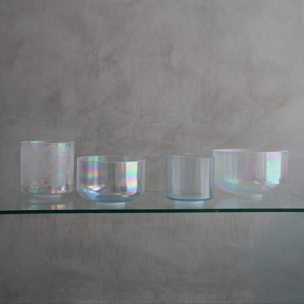 Crystal Tones Alchemy Bowl Set 165 - Open Sky