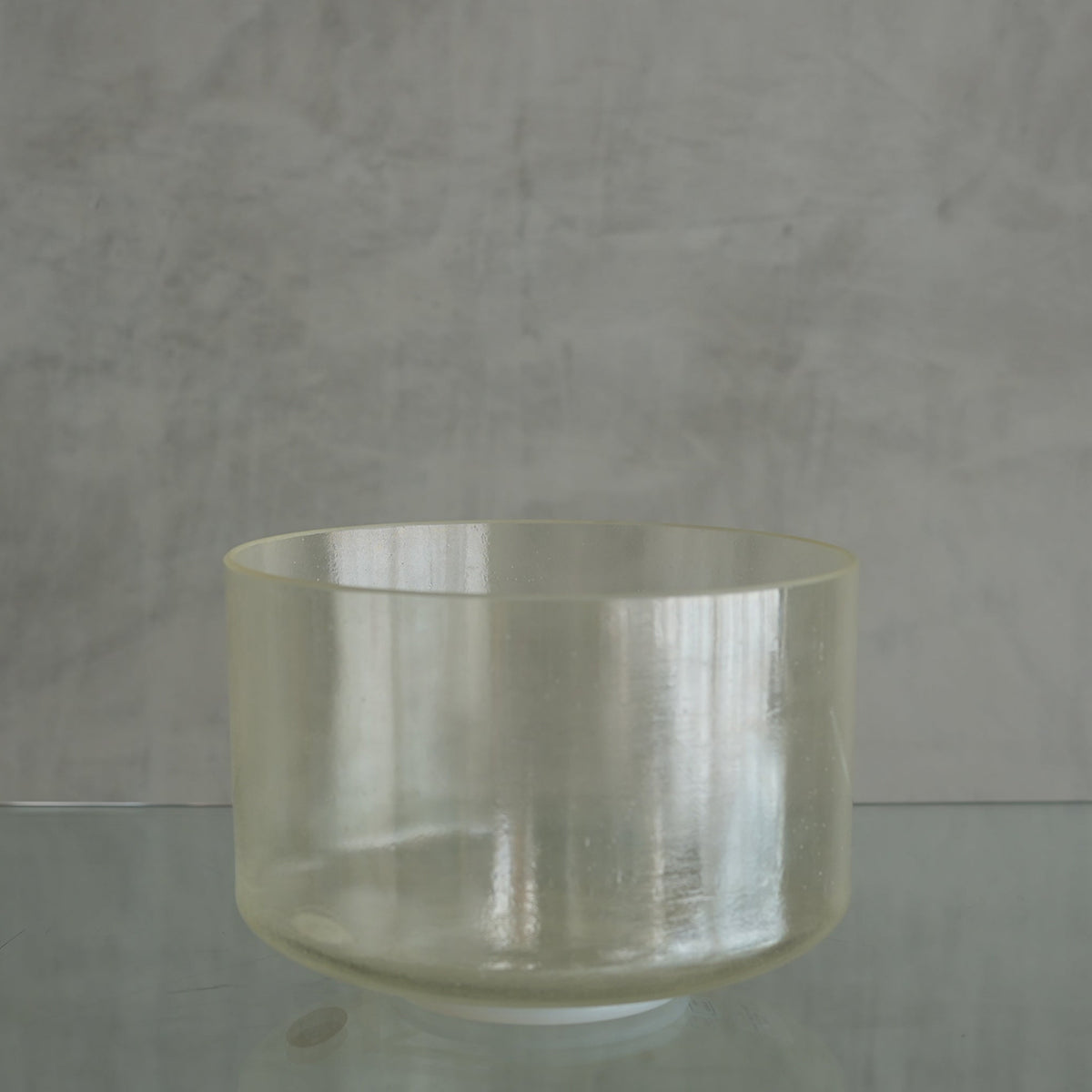 Crystal Tones Alchemy Bowl- 10 in C+5 Tesseract Salt, Lemon Aura Gold | 143004