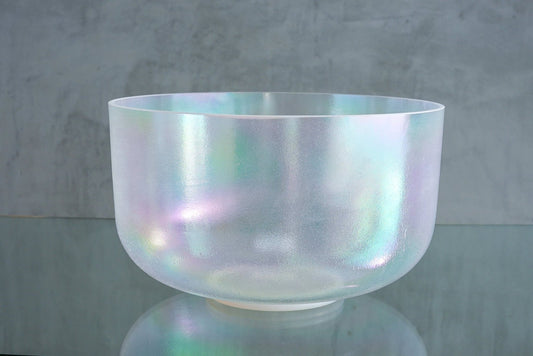 Crystal Tones 12 in G#0 Platinum Bowl 143860 - OSO Sound Healing