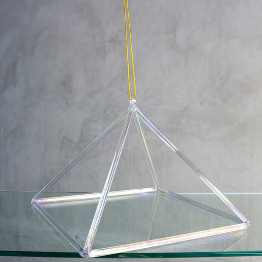 Crystal Tones 18 in D# - 25 Platinum Pyramid - OSO Sound Healing